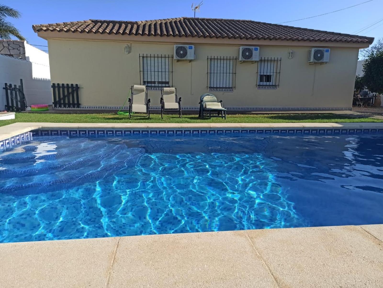 Casa Chiclana Con Piscina Privada Villa Chiclana de la Frontera Luaran gambar
