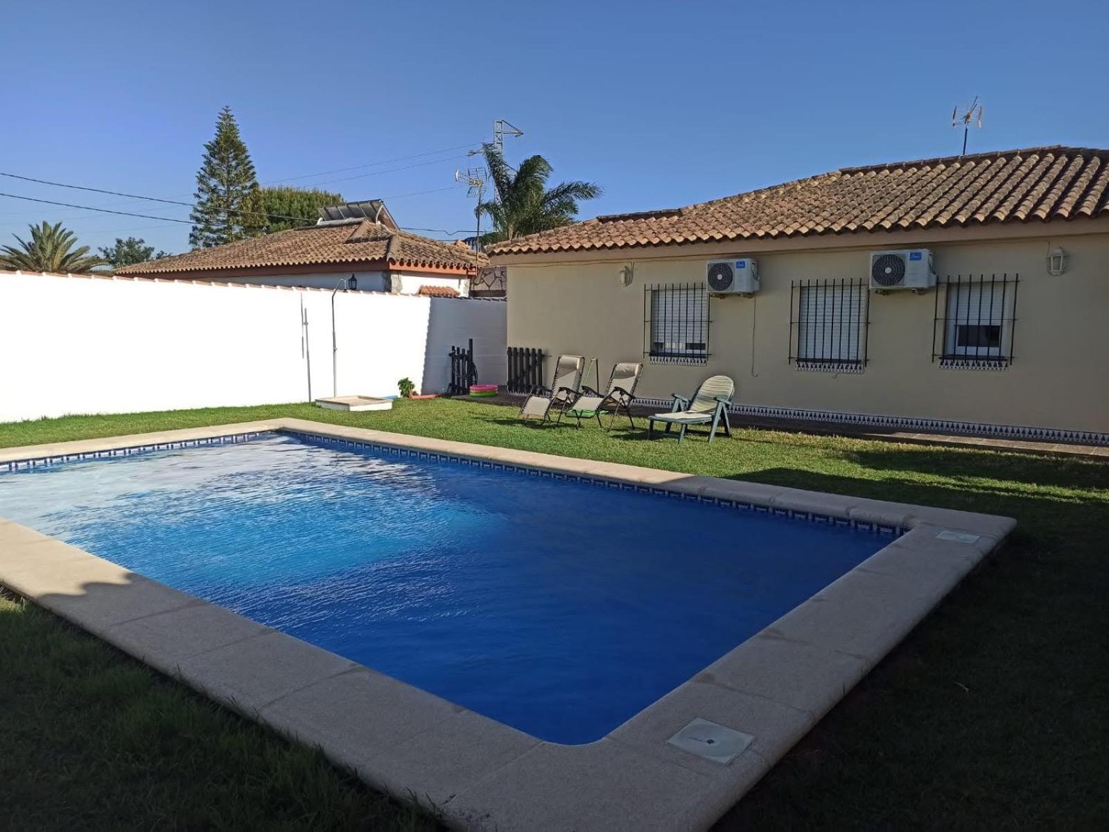 Casa Chiclana Con Piscina Privada Villa Chiclana de la Frontera Luaran gambar